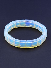 картинка Браслет Лунный камень 20 см от магазина Wolves