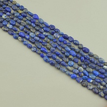 картинка Нитка Лазурит 39 см (Без замка) от магазина Wolves