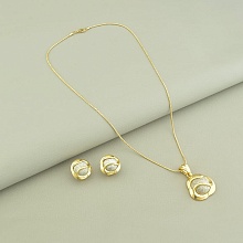 картинка Подвеска+Серьги  'Fashion' от магазина Wolves