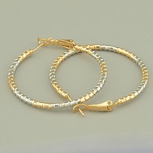 картинка Серьги 'XUPING' (позолота-родий) от магазина Wolves