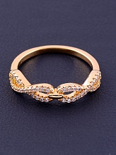 картинка Кольцо 'XUPING' Фианит (позолота 18к) от магазина Wolves