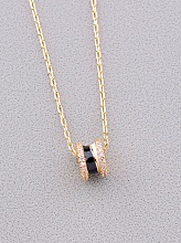 картинка Подвеска 'XUPING' Фианит 46 см (позолота 18к) от магазина Wolves