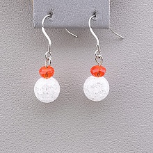 картинка Серьги 'SUNSTONES' Кварц Чешский хрусталь от магазина Wolves