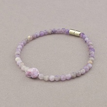 картинка Браслет 'SUNSTONES' Чароит 18 см от магазина Wolves