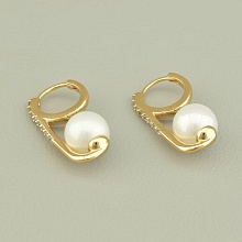 картинка Серьги 'XUPING' Майорка (позолота 18к) от магазина Wolves