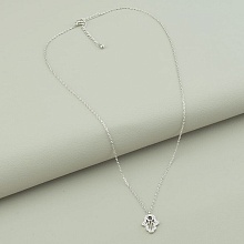 картинка Подвеска 'Saiya' Фианит 41 см (родий) от магазина Wolves