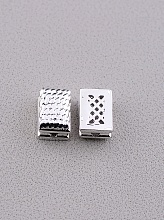 картинка Вставка 10х6 (родий) от магазина Wolves