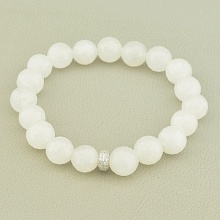 картинка Браслет 'SUNSTONES' Нефрит 18 см от магазина Wolves