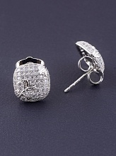 картинка Серьги 'XUPING' Фианит (родий) от магазина Wolves