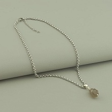 картинка Подвеска 'SUNSTONES' Раухтопаз 39 см от магазина Wolves