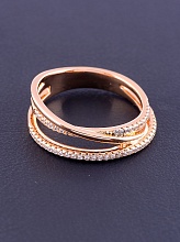 картинка Кольцо 'XUPING Jewerly' Фианит (позолота 18к) от магазина Wolves