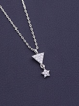 картинка Подвеска 'XUPING' (родий) от магазина Wolves