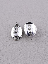 картинка Кулон Фианит 17х11 (родий) от магазина Wolves