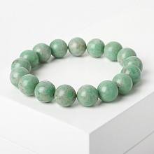 картинка Элитный Браслет Амазонит на резинке от магазина Wolves