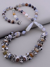 картинка Бусы Агат Сrystal 70 см от магазина Wolves