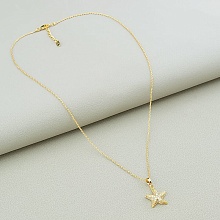 картинка Подвеска 'XUPING' Фианит 44 см (позолота 18к) от магазина Wolves