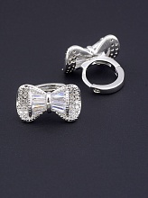 картинка Серьги 'XUPING' Фианит (родий) от магазина Wolves