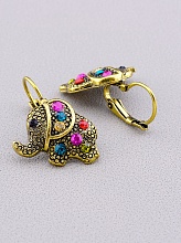 картинка Серьги 'Fashion' Сrystal Бижутерный сплав от магазина Wolves