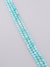 картинка Нитка Амазонит 39 см (Без замка) от магазина Wolves