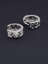 картинка Серьги 'XUPING' Фианит (родий) от магазина Wolves