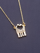 картинка Подвеска 'XUPING' (позолота 18к) от магазина Wolves