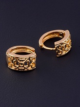 картинка Серьги 'XUPING' (позолота 18к) от магазина Wolves