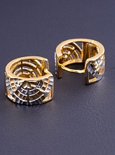 картинка Серьги 'XUPING' (позолота/родий) от магазина Wolves