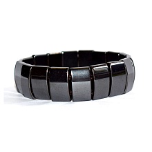 картинка Браслет из Гематита на резинке от магазина Wolves