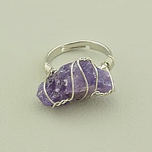 картинка Кольцо Аметист от магазина Wolves
