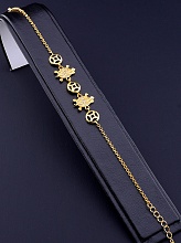 картинка Браслет 'XUPING' Фианит 18 см (позолота 18к) от магазина Wolves