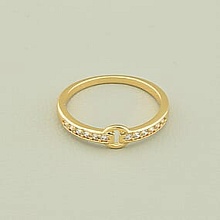 картинка Кольцо 'XUPING' Фианит (позолота 18к) от магазина Wolves