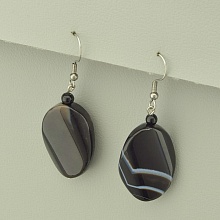 картинка Серьги 'SUNSTONES' Агат от магазина Wolves