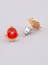 картинка Серьги 'Fashion' Эмаль Бижутерный сплав от магазина Wolves