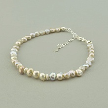 картинка Браслет 'SUNSTONES' Жемчуг 18 5 см от магазина Wolves