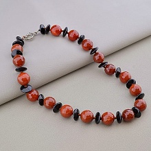 картинка Бусы Сердолик Агат 48 см от магазина Wolves