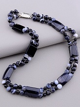 картинка Бусы 'SUNSTONES' Агат 47 см от магазина Wolves