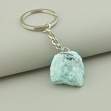 картинка Брелок Амазонит 25x22мм от магазина Wolves