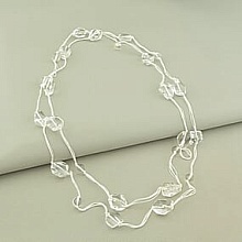 картинка Бусы Горный хрусталь 120 см от магазина Wolves