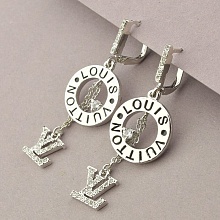 картинка Серьги Сrystal (родий) от магазина Wolves