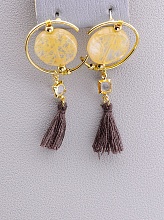 картинка Серьги Кварц 'Juleeze' от магазина Wolves