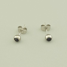 картинка Серьги 'XUPING' Фианит (родий) от магазина Wolves