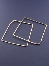 картинка Серьги 'FJ' 80х80мм от магазина Wolves