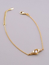 картинка Браслет 'XUPING' Фианит 17 см (позолота 18к) от магазина Wolves