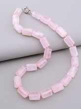 картинка Бусы Розовый кварц 50 см от магазина Wolves