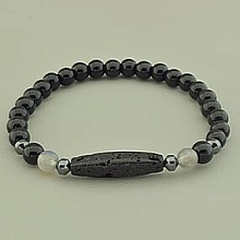 картинка Браслет 'SUNSTONES' Агат 18 см от магазина Wolves