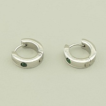 картинка Серьги 'XUPING' Фианит (родий) от магазина Wolves