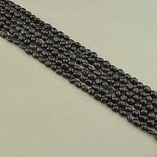 картинка Нитка Обсидиан 40 см (Без замка) от магазина Wolves