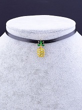 картинка Чокер 'FJ' Сrystal Эко кожа 30 см от магазина Wolves