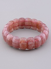 картинка Браслет Клубничный кварц 19 см от магазина Wolves