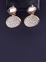 картинка Серьги Сrystal (позолота 18к) от магазина Wolves